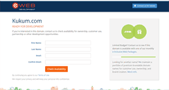 Desktop Screenshot of kukum.com